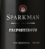 斯帕克曼酒莊荒唐馬爾貝克紅葡萄酒(Sparkman Cellars Preposterous Malbec, Red Mountain, USA)