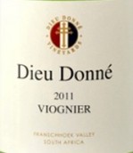 迪奧恫維歐尼干白葡萄酒(Dieu Donne Viognier, Franschhoek Valley, South Africa)