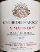 羅徹曼卓尼酒莊瑪?shù)偌{拉多姿桃紅葡萄酒(Podere Rocche dei Manzoni La Matinera Dolcetto d'Alba, Piedmont, Italy)