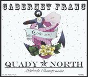 北奎迪酒莊Q-Vee品麗珠香檳法桃紅起泡酒(Quady North Q-Vee Cabernet Franc Methode Champenoise Rose, Oregon, USA)