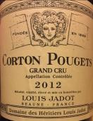 路易亞都酒莊普吉特（科爾登特級(jí)園）紅葡萄酒(Louis Jadot Pougets, Corton Grand Cru, France)