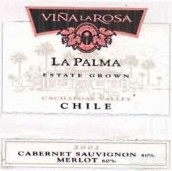 羅莎酒莊澎馬赤霞珠-梅洛紅葡萄酒(Vina La Rosa La Palma Estate Grown Cabernet Sauvignon - Merlot, Cachapoal Valley, Chile)