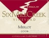 六里溪梅洛干紅葡萄酒(Six Mile Creek Vineyard Merlot, Cayuga Lake, USA)