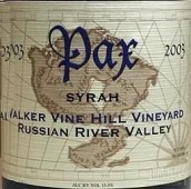 Donelan Pax Walker Vine Hill Vineyard Syrah, Russian River Valley, USA