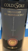 廖內(nèi)洛·馬爾凱西卡德索布魯奈羅珍藏紅葡萄酒(Lionello Marchesi Coldisole Brunello di Montalcino Riserva DOCG, Tuscany, Italy)