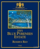 藍寶麗絲珍藏干紅葡萄酒(Blue Pyrenees Reserve Estate Red, Pyrenees, Australia)