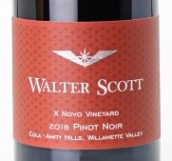 沃爾特·斯科特X諾沃園黑皮諾紅葡萄酒(Walter Scott X Novo Vineyard Pinot Noir, Eola-Amity Hills, USA)
