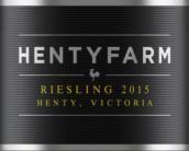 亨提酒庄雷司令干白葡萄酒(Hentyfarm Riesling, Victoria, Australia)