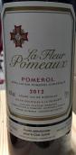 波眸酒莊之花紅葡萄酒(Chateau Pomeaux La Fleur, Pomerol, France)