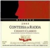 喬格拉菲珂女伯爵干紅葡萄酒(Geografico Contessa di Radda, Chianti Classico, Italy)