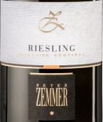 彼得·澤莫酒莊雷司令白葡萄酒(Peter Zemmer Riesling, Alto Adige DOC, Italy)