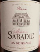羅伯特·維克酒莊薩巴迪珍藏紅葡萄酒(Maison Sabadie Reserve Rouge, France)