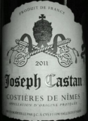 約瑟夫卡斯坦酒莊尼姆丘紅葡萄酒(Joseph Castan, Costieres De Nimes, France)