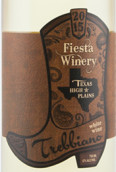 費(fèi)斯塔特雷比奧羅干白葡萄酒(Fiesta Trebbiano, Texas, USA)