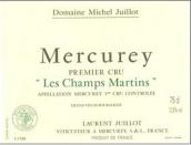 米歇珠葉奧酒莊香普馬丁園干白葡萄酒(Domaine Michel Juillot Les Champs Martin Blanc, Mercurey Premier Cru, France)