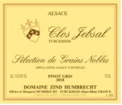 鴻布列什酒莊銳貝薩園灰皮諾粒選貴腐甜白葡萄酒(Domaine Zind-Humbrecht Clos Jebsal Pinot Gris SGN, Alsace, France)