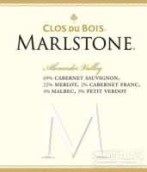 寶林酒莊馬爾斯通紅葡萄酒(Clos du Bois Marlstone, Alexander Valley, USA)