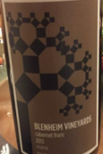 布倫海姆品麗珠紅葡萄酒(Blenheim Vineyards Cabernet Franc, USA)