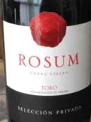 瑞哈多拉達(dá)酒莊羅森喬文紅葡萄酒(Bodega Rejadorada Rosum Joven, Toro, Spain)