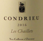 翠伊倫酒莊夏夜白葡萄酒(Cave Yves Cuilleron Les Chaillets, Condrieu, France)