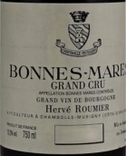 赫維魯米耶酒莊（波內(nèi)瑪爾特級園）紅葡萄酒(Domaine Herve Roumier, Bonnes-Mares Grand Cru, France)