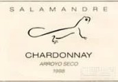 Salamandre Wine Cellars Chardonnay, Arroyo Seco, USA