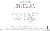 貝塔娜梧玖村干白葡萄酒(Domaine Bertagna Vougeot Le Village Blanc, Cote de Nuits, France)