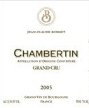 波塞特香貝塔特級(jí)園干紅葡萄酒(Jean-Claude Boisset Chambertin Grand Cru, Cote de Nuits, France)