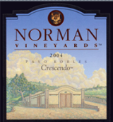 諾曼格列多梅里蒂奇紅葡萄酒(Norman Crescendo Meritage, Paso Robles, USA)