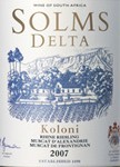 索姆達塔克羅尼半干白葡萄酒(Solms Delta Koloni, Western Cape, South Africa)