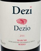 德齊酒莊德齊奧紅葡萄酒(Dezi Dezio Marche IGT, Marche, Italy)