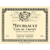 路易亞都酒莊克羅米（默爾索村）白葡萄酒(Louis Jadot Clos du Cromin, Meursault, France)