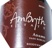 安比斯酒莊阿達(dá)姆干紅葡萄酒(Ambyth Estate Adamo, Paso Robles, USA)