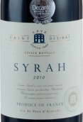 圣德西拉特酒莊西拉紅葡萄酒(Cave Saint-Desirat Syrah, Ardeche, France)
