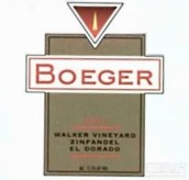 伯格爾沃克仙粉黛干紅葡萄酒(Boeger Winery Walker Zinfandel, El Dorado, USA)