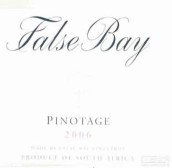 福爾斯灣皮諾塔吉干紅葡萄酒(False Bay Pinotage, Western Cape, South Africa)