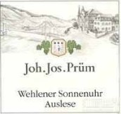 Jos. Prum Wehlener Sonnenuhr Riesling Auslese, Mosel, Germany