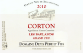 丹尼斯父子酒莊（科爾登特級園）紅葡萄酒(Domaine Denis Pere et Fils Corton Grand Cru, Cote de Beaune, France)