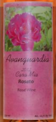 阿凡瓜迪亞卡拉米婭羅迪亞桑嬌維塞桃紅葡萄酒(Avanguardia Cara Mia Rosato Sangiovese, Sierra Foothills, USA)