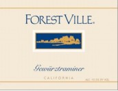 福雷斯特維爾瓊瑤漿白葡萄酒(ForestVille Gewurztraminer, California, USA)