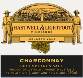 哈斯塔威爾霞多麗白葡萄酒(Hastwell and Lightfoot Chardonnay, McLaren Vale, Australia)