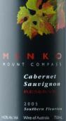 旻科酒莊精選赤霞珠干紅葡萄酒(Minko Reserve Cabernet Sauvginon, Southern Fleurieu, Australia)