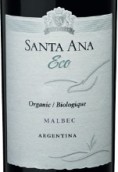 圣安纳生态系列马尔贝克干红葡萄酒(Bodegas Santa Ana ECO Malbec, Mendoza, Argentina)