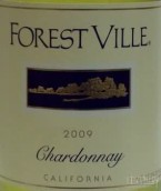 福雷斯特維爾霞多麗干白葡萄酒(ForestVille Chardonnay, California, USA)