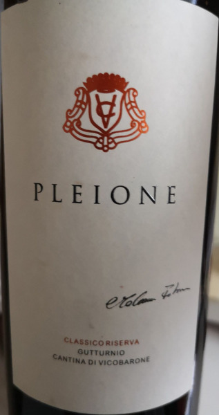 vicobaronepleioneclassicoriservagutturnioitaly