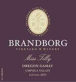 布蘭伯格媞莉小姐佳美半干紅葡萄酒(Brandborg Miss Tilly Gamay, Oregon, USA)