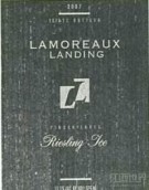 拉莫羅·蘭丁雷司令冰白葡萄酒(Lamoreaux Landing Riesling Ice Wine, Finger Lakes, USA)