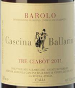 卡西納巴拉林酒莊特雷西亞伯特紅葡萄酒(Cascina Ballarin Tre Ciabot Barolo DOCG, Piedmont, Italy)