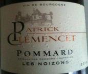 克萊門切特酒莊伊哲園干紅葡萄酒(Domaine Patrick Clemencet Les Noizons, Pommard, France)