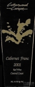 葉楊谷品麗珠干紅葡萄酒(Cottonwood Canyon Cabernet Franc, Central Coast, USA)